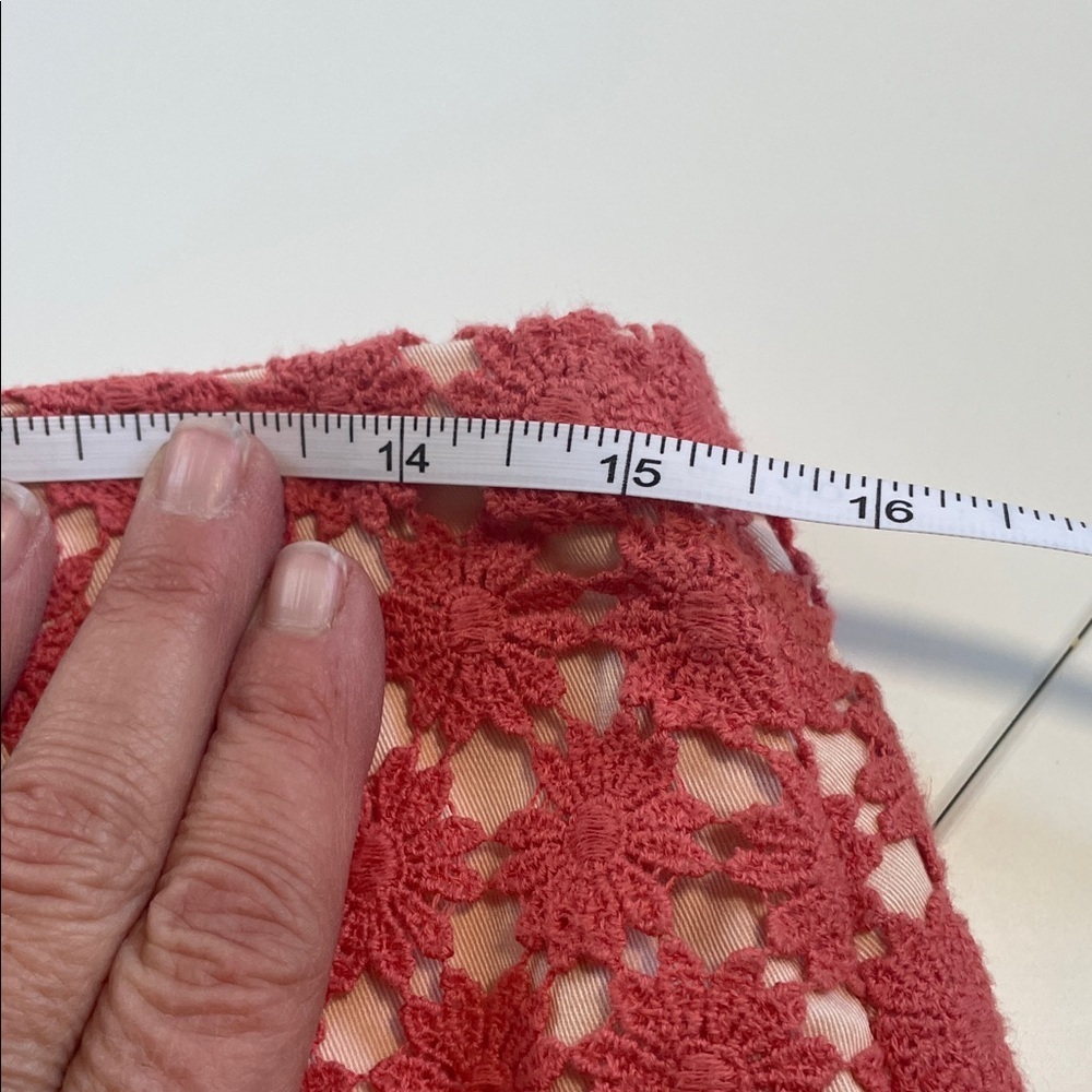 Floral Lace Pink Skirt - Picture 7 of 10